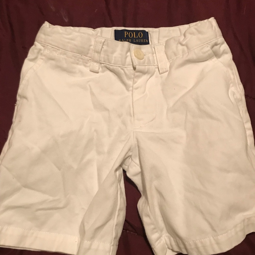 2 pair of boy 4T Polo by Ralph Lauren shorts.